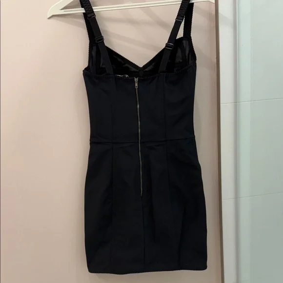 Dolce & Gabbana Black Lace Mini Dress